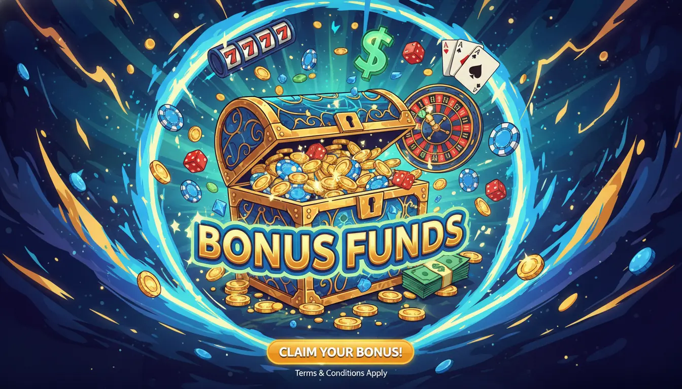 Lucky7even casino bonus funds