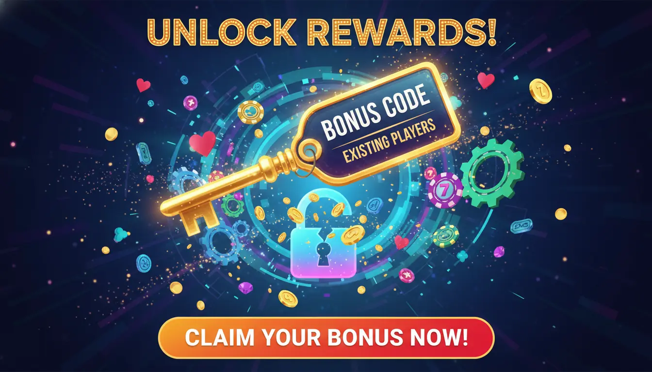 Lucky7even existing player bonus code