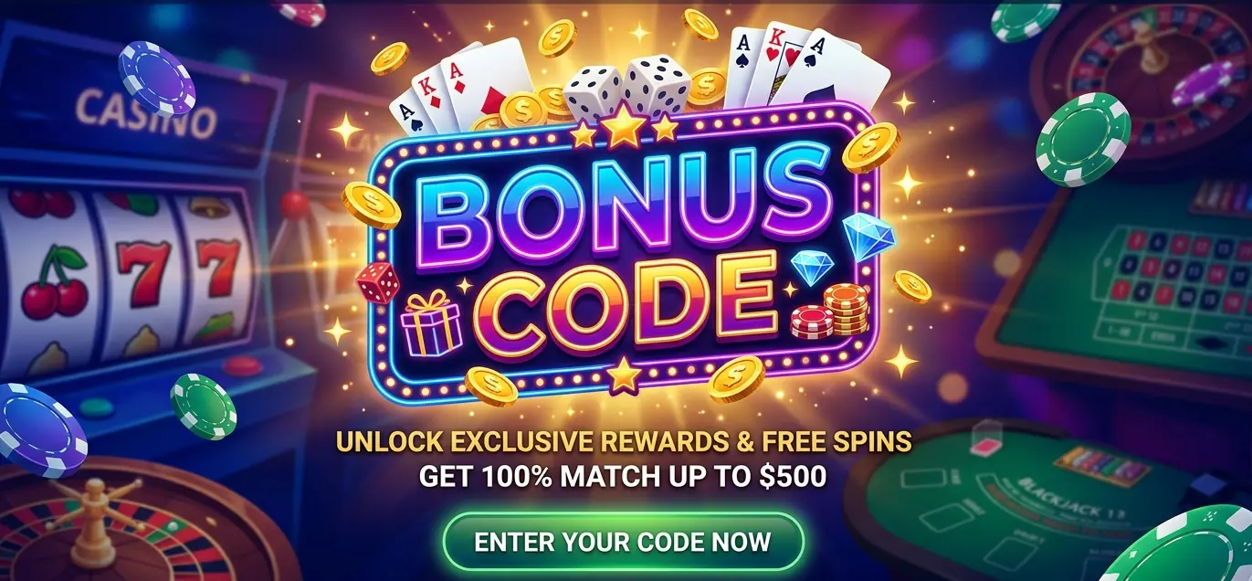 Lucky7even casino bonus code